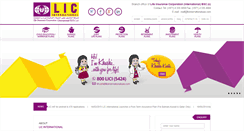 Desktop Screenshot of licinternationaluae.com